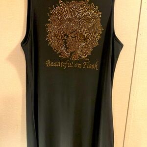Rhinestone Maxi Dress- size 3x